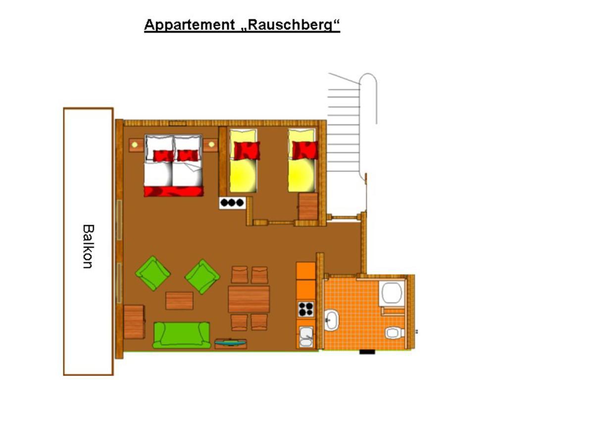 Ahorn-Appartements - Chiemgau Karte Inzell Buitenkant foto